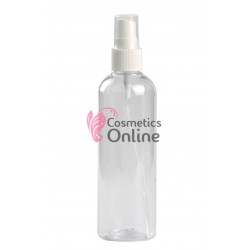 Recipient din plastic cu pulverizator 200ml R034  pentru solutii lichide